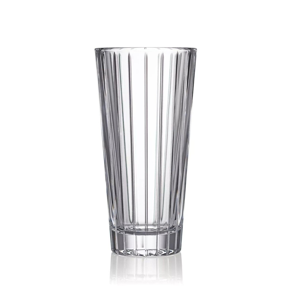 Marquis by Waterford Herald Crystal Vase 10" – Modern Cut Glass Floral Decor